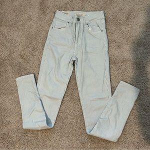 Levi’s Pinstripe 721 High Rise Skinny